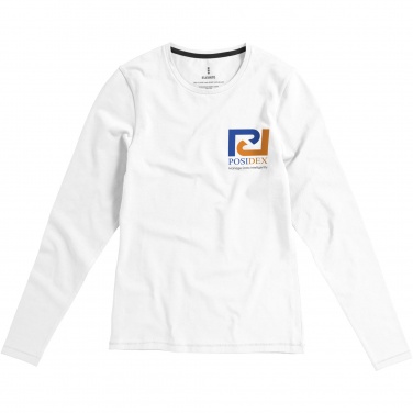 Logotrade firmakingitused pilt: Ponoka pikkade varrukatega naiste orgaaniline T-särk