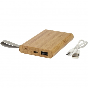Logotrade reklaamkingitused pilt: Tulda 5000 mAh bambusest akupank