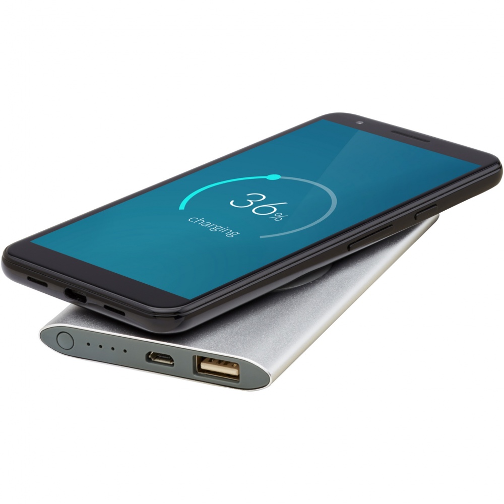 Logo trade reklaamkingi pilt: Juice 4000mAh juhtmevaba toitepank 