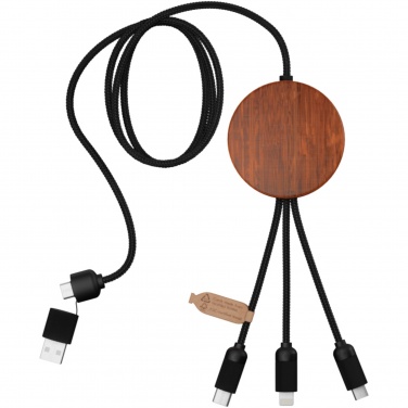 Logotrade meened pilt: SCX.design C40 5-in-1 rPET-logoga laadimiskaabel ja 10 W laadimisalus