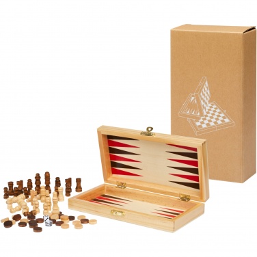 Logotrade firmakingitused pilt: Mugo 3-in-1 puidust mängukomplekt