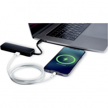 Logo trade meened foto: Loop RCS taaskasutatud plastist multimeediumiadapter USB 2.0-3.0 HDMI-pordiga