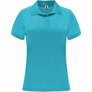 Logo trade ärikingituse pilt: Monzha lühikeste varrukatega naiste sportpolo