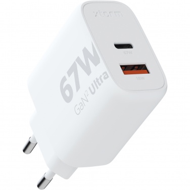 Logotrade reklaamkingid pilt: Xtorm XEC067 GaN² Ultra 67W seinalaadija