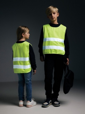 Logotrade ärikingituse foto: GRS taaskasutatud PET hästi nähtav turvavest 3-6 aastat