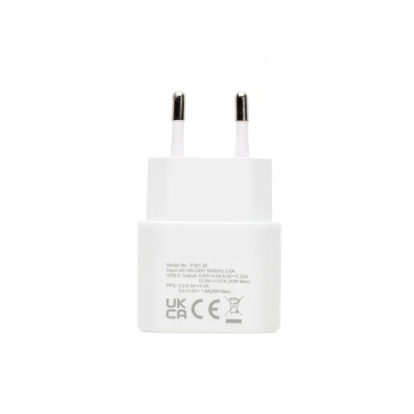 Logotrade firmakingi foto: Boost RCS taaskasutatud PET 20W tüüpi C 2 tk laadimiskomplekt
