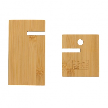 Logotrade firmakingitused pilt: Bambusest telefonialus kraftkarbis