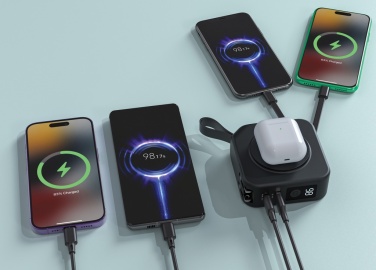 Logotrade reklaamtoote foto: Urban Vitamin Saratoga 5 in 1 universaalne laadija