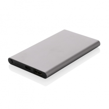 Logotrade reklaamtooted pilt: RCS-i taaskasutatud plastist/alumiiniumist 4000 mah C-tüüpi akupank