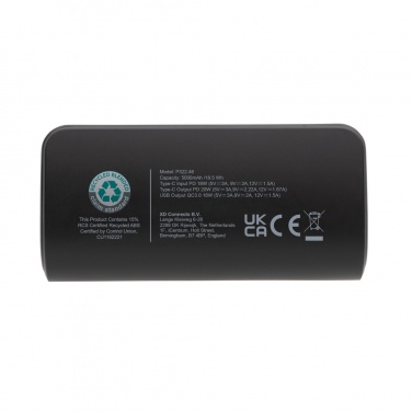 Logotrade reklaamkingid pilt: FlashCharge RCS rplastic 5000 mah kiirlaadimise akupank