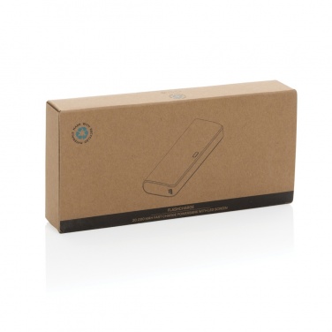 Logotrade reklaamkingi foto: FlashCharge RCS rplastic 20000 mah kiirlaadimise akupank