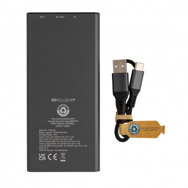 Logotrade ärikingi foto: Terra RCS taaskasutatud 18W alumiiniumist 10000 jõuallikas 10W