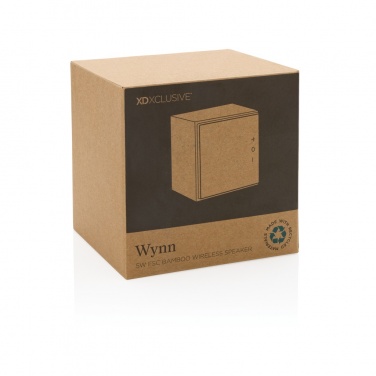 Logotrade firmakingid pilt: Wynn 5W bambusest juhtmevaba kõlar