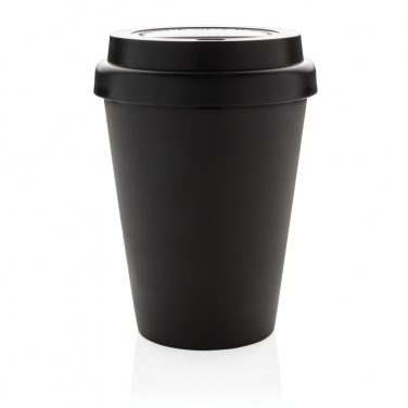 Logo trade reklaamtoote pilt: Korduvkasutatav kahe seinaga kohvitass 300ml