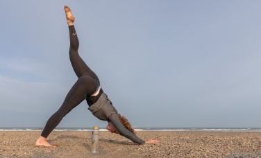 Logotrade reklaamkingituse foto: Impact borosilikaatklaasist pudel bambusest kaanega