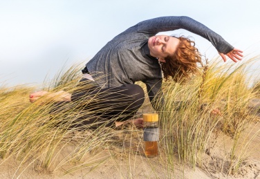 Logo trade reklaamkingi pilt: Impact topeltseinaga borosilikaatklaasist pudel