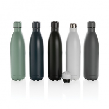 Logotrade reklaamtoote foto: Ühevärviline roostevabast terasest vaakumpudel 750ml