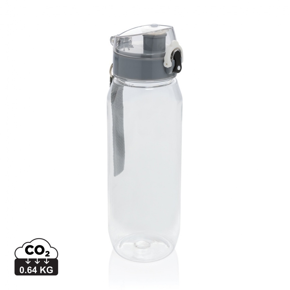 Logo trade reklaamtoote pilt: Yide RCS Recycled PET lekkekindel lukustatav veepudel 800ml