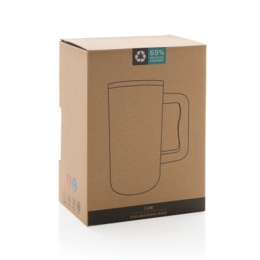 Logotrade firmakingid pilt: Cube RCS sertifikaadiga taaskasutatud terasest kruus 800ml