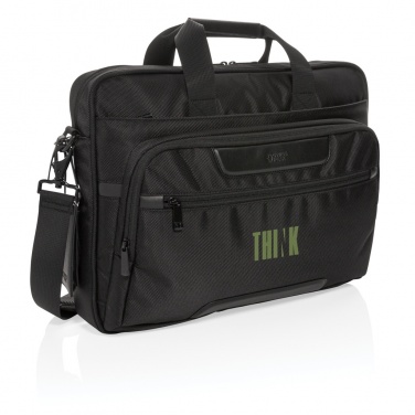 Logo trade reklaamtoote pilt: Swiss Peak RPET Voyager RFID 15,6" sülearvutikott
