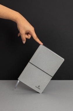 Logotrade ärikingituse foto: A5 taaskasutatud nahast märkmik