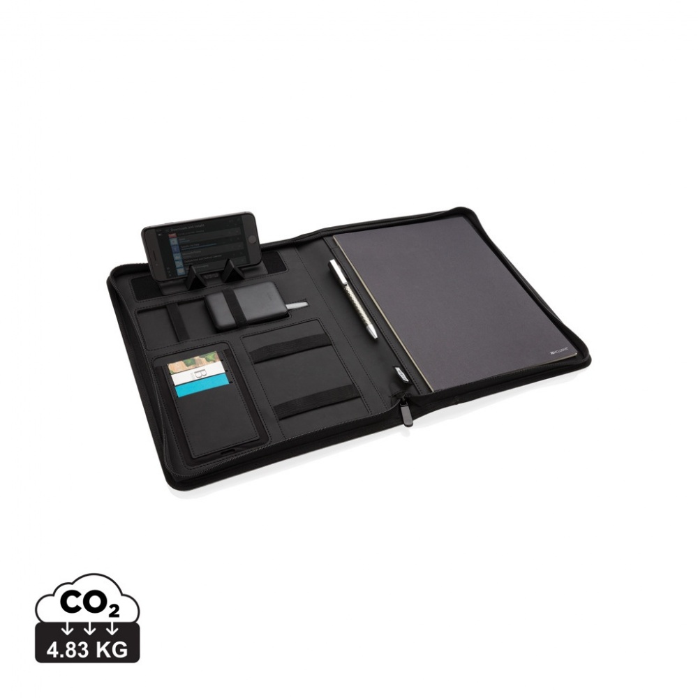 Logo trade ärikingi pilt: Air 5W juhtmevaba laadimisega portfolio A4 koos 5000 mAh akupangaga