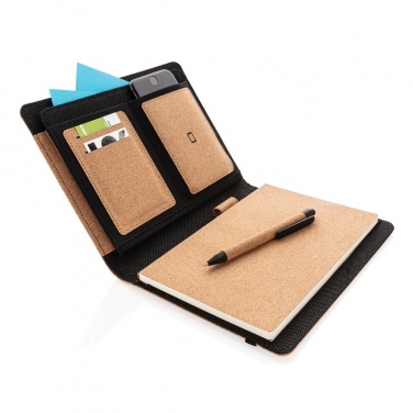 Logotrade ärikingid pilt: Deluxe korgist portfolio A5 koos pliiatsiga