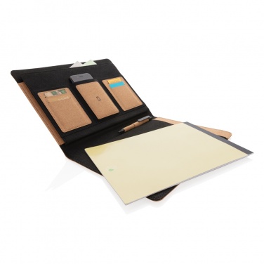 Logotrade ärikingid pilt: Deluxe korgist portfolio A4 koos pliiatsiga