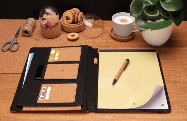 Logotrade reklaamkingitused pilt: Deluxe korgist portfolio A4 koos pliiatsiga