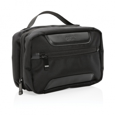 Logotrade ärikingituse foto: Swiss Peak AWARE™ RPET Voyager tualetitarvete kott