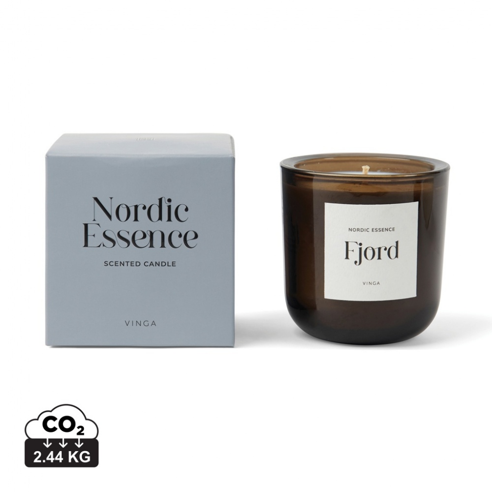 Logotrade reklaamtoote foto: Nordic essence lõhnaküünal suur