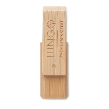 Logo trade firmakingi pilt: Bambusest USB 16GB