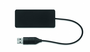 Logotrade ärikingitused pilt: 3-pordiline USB-jaotur 20 cm kaabliga