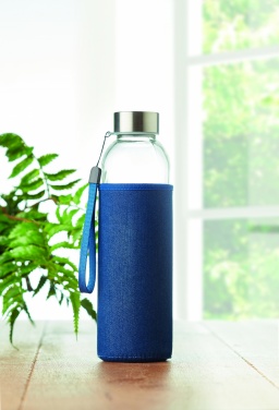 Logo trade ärikingituse pilt: Klaaspudel kotis 500 ml