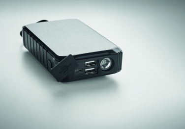 Logotrade ärikingituse foto: 8000 mAh päikeseenergia dünamo laadija
