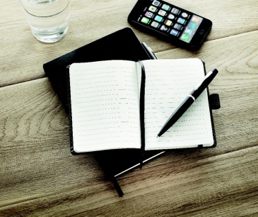 Logo trade ärikingitused foto: A5 märkmik koos pastaka ja järjehoidjaga