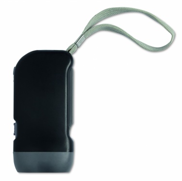 Logotrade ärikingid pilt: 2 LED-dünamo taskulamp