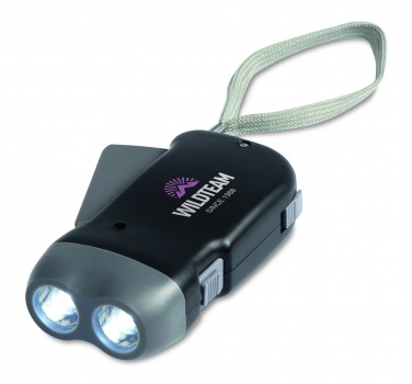 Logotrade meene foto: 2 LED-dünamo taskulamp