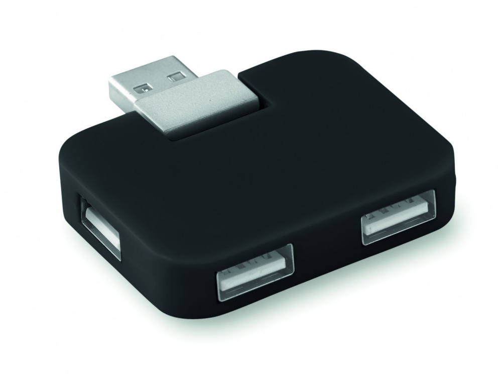 Logotrade meene foto: 4-pordiline USB-jaotur