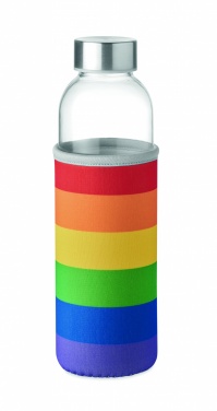 Logo trade reklaamkingituse pilt: Klaaspudel kotis 500ml