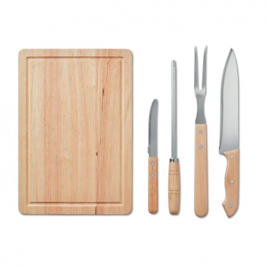 Logotrade meene foto: Komplektis 4 BBQ grillimistarvikut