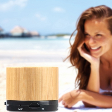 Logo trade reklaamtoote pilt: Bambusest bluetooth kõlar FLEEDWOOD