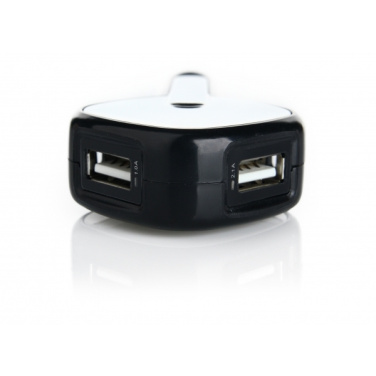 Logo trade reklaamkingid foto: Kahekordne USB autolaadija