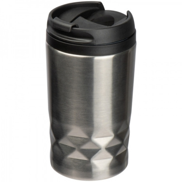 Logotrade ärikingituse foto: Roostevabast terasest kaanega kruus ROMA 250 ml