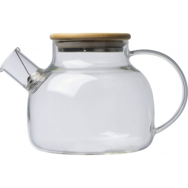 Logo trade reklaamtoote pilt: Bambusest kaanega klaaskann FRANKFURT 1000ml