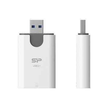Logo trade ärikingi pilt: MicroSD ja SD-kaardi lugeja Silicon Power Combo 3.1