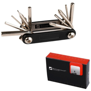 Logo trade reklaamkingituse pilt: Jalgratta tööriistakomplekt TIBESTI Schwarzwolf