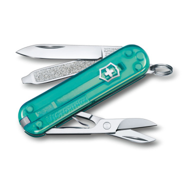 Logotrade ärikingituse foto: Taskunuga Classic SD läbipaistev Victorinox