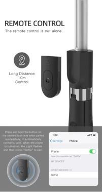 Logotrade firmakingituse foto: Statiiviga selfie stick, K06
