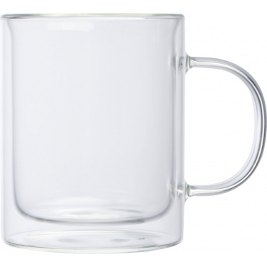 Logo trade reklaamkingi pilt: Topeltseinaga tass CARACAS 350 ml